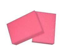 DRESSOOS Cepillo De Esponja Barber Square Para Cuidado Del Cabello Rosado y Amarillo Aleatorios