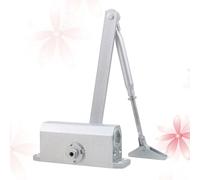 DRESSOOS Cierrapuertas para Puertas de Madera Tornillos Incluidos y Fácil Instalación de Aluminio Hidráulico Automático Capacidad 10-50kg, Velocidad de Cierre Ajustable