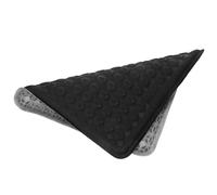 DRESSOOS Cojín De Asiento Para Automóvil Almohadilla Verano Transpirable De Gel Cojín Antideslizante Para Conductor y Pasajeros Para Coches y Furgonetas Negro Grande