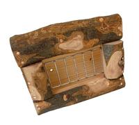 DRESSOOS Comedero para Conejos y Chinchillas Soporte De Alimentación y Organizado Rack Multi-Funcional para Mascotas De Inoxidable para Cobayas y Hámsters