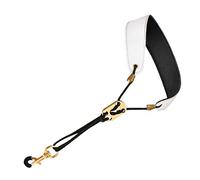 DRESSOOS Correa De Cuello De Saxofón De Cuero Para Saxofón y Tenor Arnés y Ergonómico Para Músicos