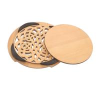 DRESSOOS Cubierta De Agujero De De Madera Para Acústicas Accesorio De Protección Para Folk Mantiene El y Reduce El Feedback Para Principiantes y Profesionales