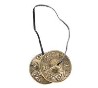 DRESSOOS Cymbal Bell De Cobre Para y Práctica Espiritual Instrumento De Percusión Nepalí Para Limpieza Energética Hogar y Trabajo
