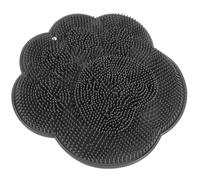 DRESSOOS Depurador Alfombrilla Antideslizante Ventosas de Espalda de Silicona para Baño y Exfoliante Resistente al Desgaste para Ducha y Masaje de Pies