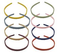 DRESSOOS Diademas Elegantes 8 Piezas Diadema De Moda Para El Cabello Diadema De Maquillaje Tocado Para Mujer Para Lavarse La Cara Y Maquillarse