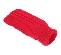 DRESSOOS Funda Cómoda para Bolsa de Agua Caliente de 2l en Color Rojo, Material de Goma y Poliéster, Protege del Contacto Directo y Es Suave al Tacto, Adecuado para Uso en Frío y Calor
