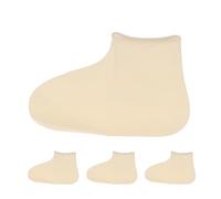 DRESSOOS Fundas Antideslizantes y Portátiles de Lluvia de Látex Blanco 2 Pares Talla M para Zapatos de Mujer Ideales para Actividades al Aire Libre en Tiempo Lluvioso