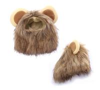 DRESSOOS Gorra de Cosplay de para Gatos y Perros Pequeños Disfraz de Mascota con L Sombrero Divertido para E Invierno