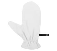 DRESSOOS Guante aplicador autobronceador - Guante impermeable para cremas y lociones corporales - resistente al aceite para la aplicación de aceites y cremas hidratantes (Blanco)