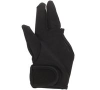 DRESSOOS Guante Térmico para Plancha y Rizador de 3 Dedos de Peluquería | Algodón y Fibra en Dorso, Uso Mano Izquierda, Negro, Protección contra Quemaduras, Fácil de Llevar