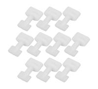 DRESSOOS Hebillas de Molde y Artículos Decorativos para Hacer Macetas Diseño Práctico y Conveniente 35 Piezas, Aplicación Multifuncional para Macetas de Plástico Blanco