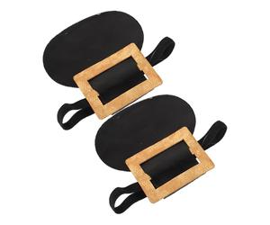 DRESSOOS Hebillas de Zapatos de Cuero para Disfraces de Abogado, Accesorio Elegante y Cómodo para Eventos de Cosplay y Vestuario Histórico,
