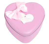 DRESSOOS Jabón de Rosas en Forma de Corazón 3 Piezas Jabón Floral Artesanal Rosa Obsequio Creativo Día Madre Aroma Dulce Embalaje en Caja Metálica