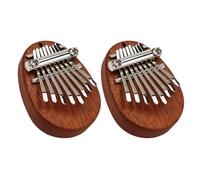 DRESSOOS Kalimba De Cordón Piano De Pulgar Divertido Para Instrumento Musical De Dedo Portátil Para Principiantes y