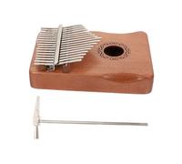 DRESSOOS Kalimba Teclas de Madera Piano de Pulgar Portátil para Principiantes con Sonido y Suave Instrumento Musical Mbira Natural