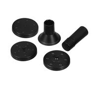 DRESSOOS Kit de Boquillas para Bomba de Fuente Solar, Accesorios de Plástico para Fuentes de Baño de Pájaros y Estanques en Exteriores, Juego de 1 Unidad