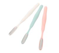 DRESSOOS Lima para Pies de Acero Inoxidable de 3 Piezas Diseño Ergonómico para Eliminar Durezas y Callos Precisión entre Dedos y Uñas