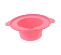 DRESSOOS Máquina De Depilación Con Cera Caliente Revestimiento De Silicona Para Calentador De Cera Forros Calentadores De Cera Pequeños Fácil De Limpiar Gel De Sílice Olla Interior Rosa
