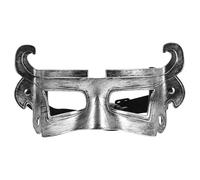 DRESSOOS Máscara Samsungdui para Mascarada: Máscara vintage de media cara con correa elástica, accesorio de disfraz chino retro antiguo para Venecia, Mardi Gras, fiesta de comedia, Halloween,