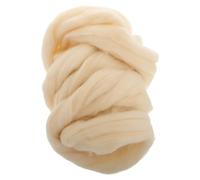 DRESSOOS Mecha de Lana Amarilla Suave para Fieltrar Aguja, Relleno para Manualidades de Fieltro, 100 G, Suministros para Diy, Adecuado para Fieltro Tridimensional y Proyectos Creativos