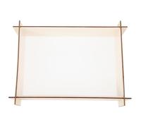 DRESSOOS Molde de Silicona para DIY Decorativo Molde Rectangular Flexible para Manualidades Accesorio para Hacer Deflectores y Estanterías Reutilizable y Ligero