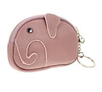 DRESSOOS Monedero de Monedas para Mujer Diseño Creativo de Elefante Estilo Japonés, Pequeño y Ligero Adecuado para Uso Diario y Viaje