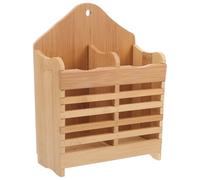 DRESSOOS Organizador con Doble Compartimento Secador y Soporte para Cubiertos y Bandeja Antigoteo para Cocina Accesorio Natural y Resistente al Agua Varios estilos