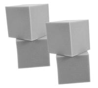 DRESSOOS Paneles De Aislamiento Acústicos De 4 Piezas Para Paredes De Esquina Baldosas De Reducción De Sonido Bloques De Espuma Acústica Trampas De Graves Bloques De Espuma Artesanal