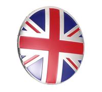 DRESSOOS Pegatina Adhesiva Mate para Tapacubos Pegatina Decorativa para Rueda Vinilo para Centro De Rueda De Coche Compatible con Varios Modelos Fácil Instalación Diseño Clásico para Person