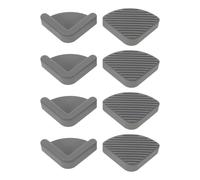 DRESSOOS Pies de Silicona Antideslizantes para Tablas de Cortar, 8piezas, Agarre Seguro y Material Flexible, Ideales para Tareas de Cocina y Preparación de Alimentos
