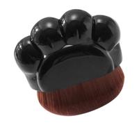 DRESSOOS Pincel De Maquillaje Base De Gato Patita Brocha Planas Para Maquillaje Líquido Aplicador Suave y Duradero Para Contorno y Difuminado