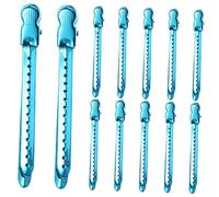 DRESSOOS Pinzas para Cortar el Cabello 12 Piezas Pinzas de Barbero Horquillas de Salón y Fuertes para Peinar y Teñir Herramienta de Peluquería