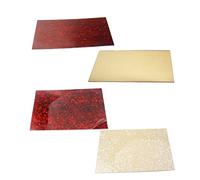 DRESSOOS Placa Ciega Premium De Acrílico y Pvc Para Golpeador De Guitarra Acústica Indeformable Resistente Al Desgaste Cinta Autoadhesiva