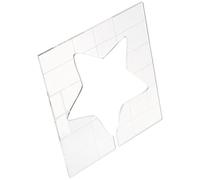 DRESSOOS Plantilla Acrílico Resistente de Patchwork para Acolchado Forma de Fácil de Deslizar sobre Tela para Manualidades y Costura