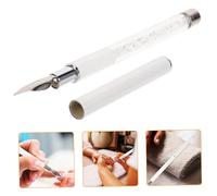 DRESSOOS pluma de uñas clavo bolígrafo ultravioleta de imitación selector de pedrería de manicura pluma de puntos suministros de manicura para mujeres Acrílico