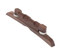 DRESSOOS Puente De Mandolina Ajustable De Ébano Compensado Para Instrumentos Musicales Color Aleatorio Compatible Mandolinas De Tapa Arqueada