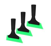 DRESSOOS Raspador De Película Para Automóvil Herramienta Para Envolver Películas De Automóvil 3 Piezas Escobilla De Goma De Vinilo Para Tintado De Ventanas Y Montaje De Calcomanías Para Automóviles