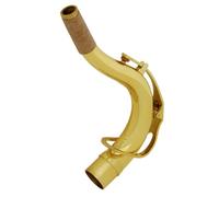 DRESSOOS Saxo Tenor Curvado De b Cuello De Repuesto Para Saxofón Tenor Alta Dureza y Durabilidad Uso Directo Para Sustitución De Cuellos Dañados