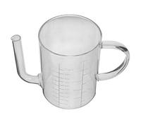 DRESSOOS Separador de Grasa de Vidrio de 500ml con Medición Precisa y Resistente al Calor para Separar Jugos y Aceites en Cocina de Manera Fácil
