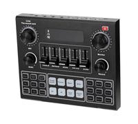 DRESSOOS Tarjeta De Sonido Móvil 8 Niveles De Reverberación 12 Especiales Chip Dsp 32 Bits Inalámbrica