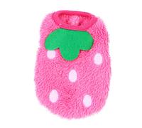 DRESSOOS Vestido Capucha para Pequeñas Disfraz De Conejo para Animales Ropa De Invierno De Forro para Conejos y Traje Adorable para Color Rosa