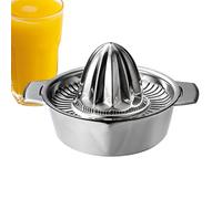 Dreuhuing Exprimidores Manuales - Exprimidor Manual De Acero Inoxidable Prensa Manual,Herramienta Extractor Portátil Resistente Para Fruta Cítrica Naranja Granada Tomate Lima Uva | Vegetales Lima