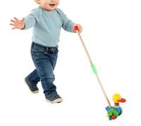 Dreuhuing Juguete Andador - Andador de Arrastre en Madera con Animal de Dibujos Animados | Juguete didáctico Empuje y Arrastre para Andar | para Niños Niñas Interior Dormitorio Salón Jardín Patio