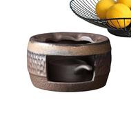 Dreuhuing Quemador de perfumado, cerámica Vintage, inalámbrico, Resistente al Calor, Calentador de Velas, difusor de aromaterapia, para baño, Dormitorio, hogar, Oficina, jardín, Patio