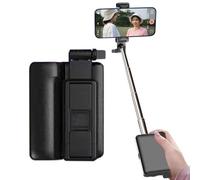 Dreuhuing Selfie portátil | Soporte Extensible para teléfono Selfie, diseño magnético, Dispositivo de fotografía de Grupo, Control Remoto inalámbrico, trípode para teléfono Celular para