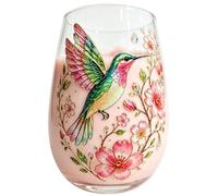 Dreuhuing Vasos de té, 300 ml, diseño de pájaros y flores, taza de café de , para cafetería, hogar, de cumpleaños, boda, whisky, cocina, bar