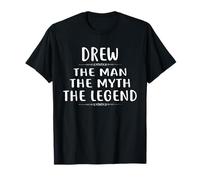 Drew The Man The Myth The Legend Camiseta Nombre Drew Camiseta