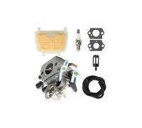 Drezzo Carburador cortacésped para Stihl MS171 MS181 MS211 1139 120 0619 para carburador de Motosierra para ZAMA C1Q-S269 con Kit Filtro Aire Junta