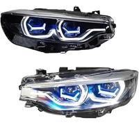 Drezzo Conjunto faros repuesto Conjunto de faros delanteros para BMW F32 F36 2013 2014 2015 2016 2017 2018 2019 425i 428i 430i(16-19 6pins)