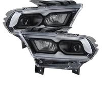 Drezzo Faros para coches Faros delanteros de coche, luces carretera para Dodge para Durango 2014-2023